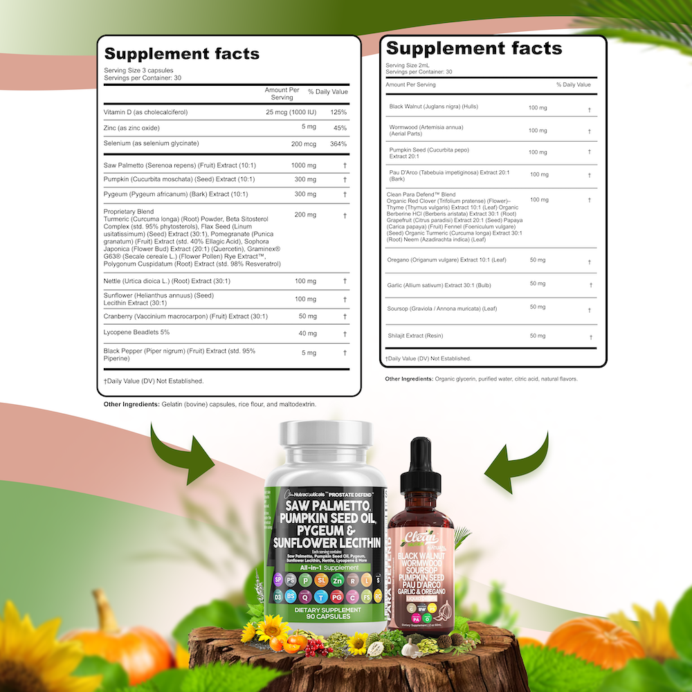 Detox & Prostate Health Duo