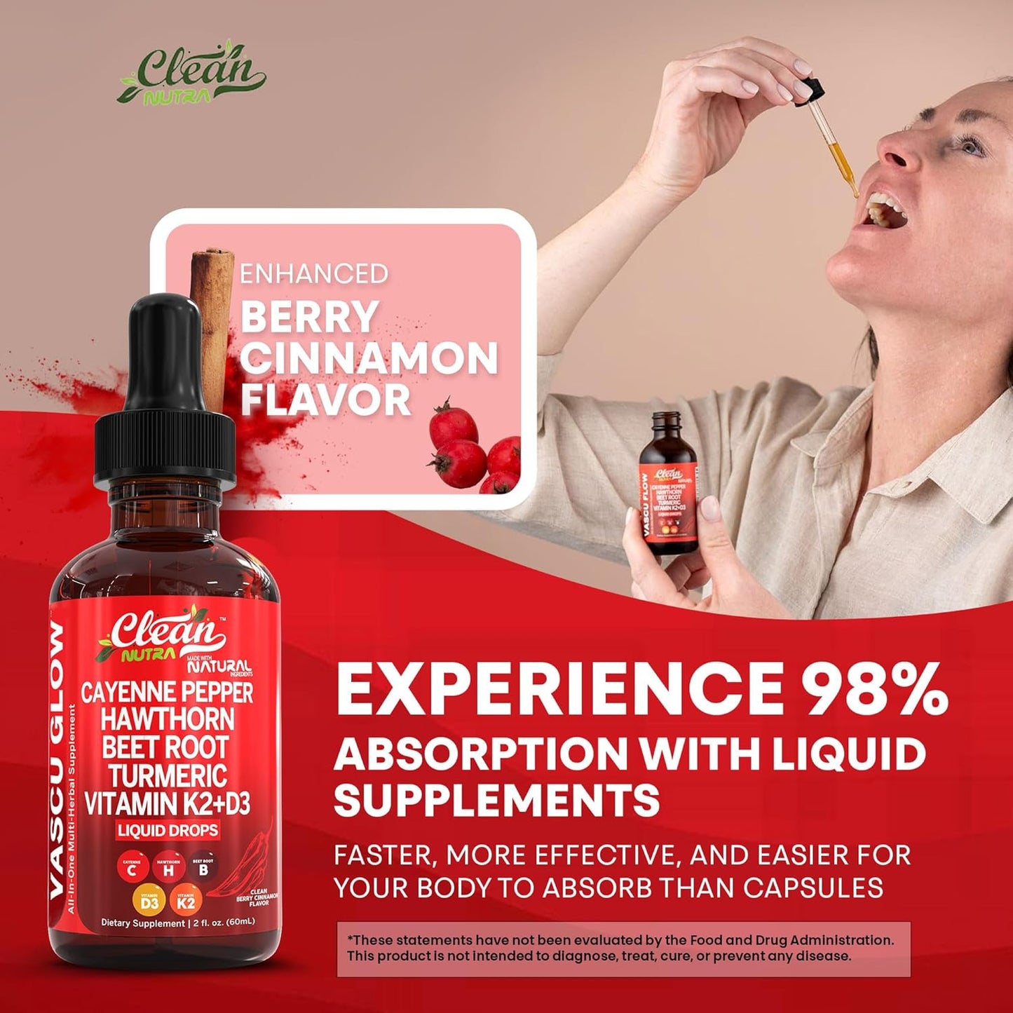 Vascu Glow Special Offer BOGO w/ Blood Flow Blueprint E-Book