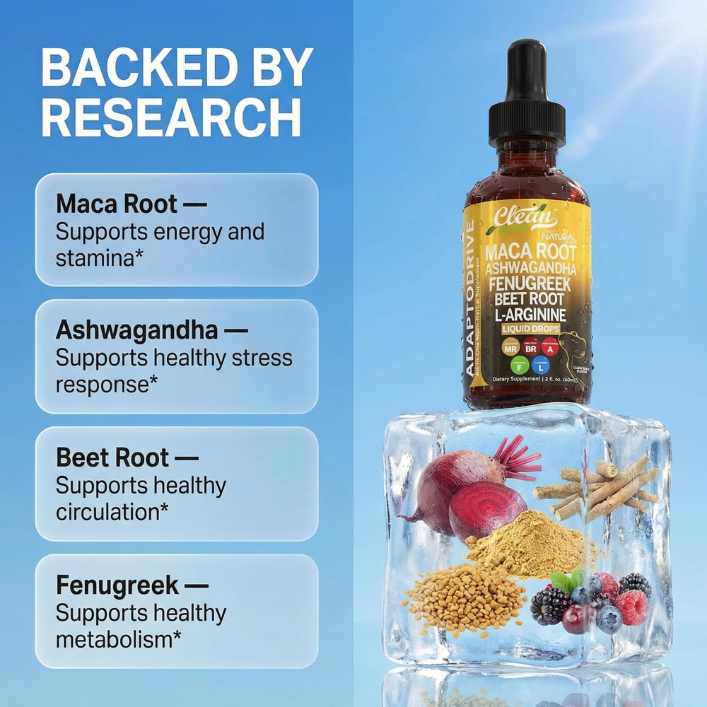 Adapto Drive — All-In-One Multi-Herbal Liquid Drops