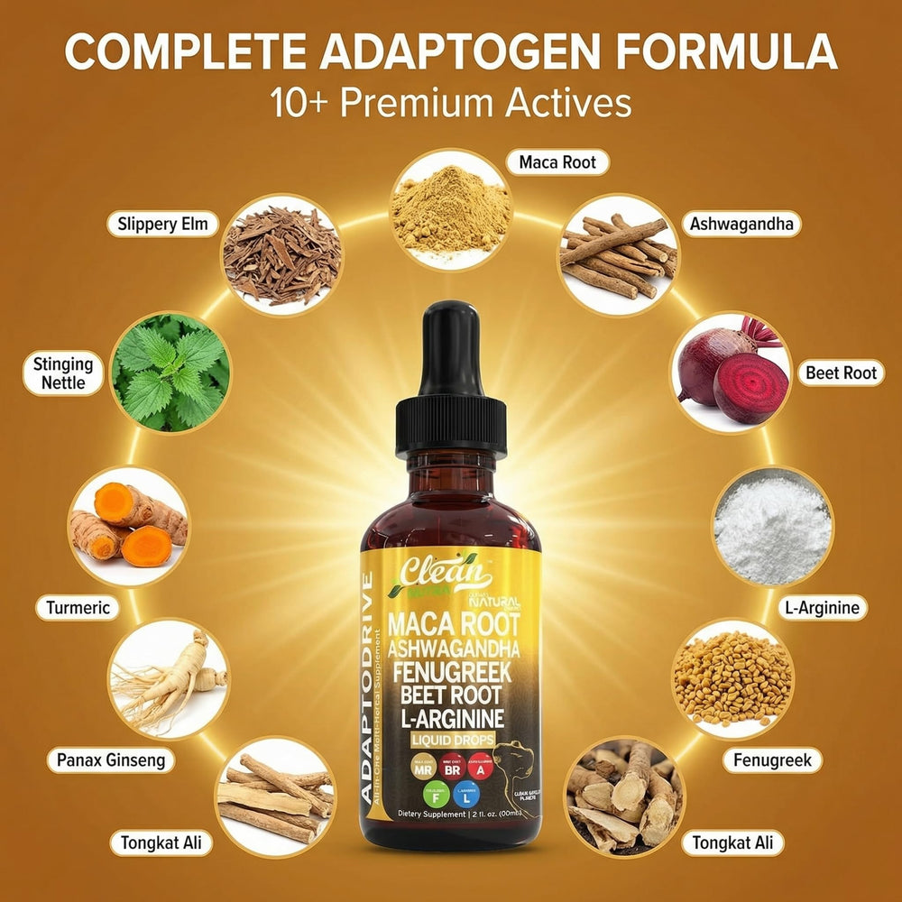 Adapto Drive — All-In-One Multi-Herbal Liquid Drops