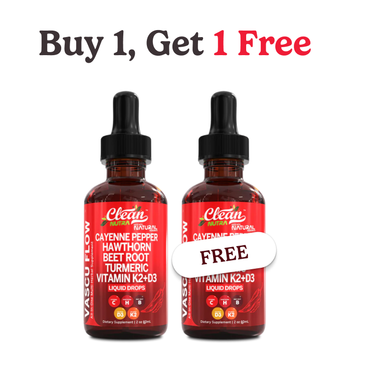 Vascu Glow Special Offer BOGO w/ Blood Flow Blueprint E-Book