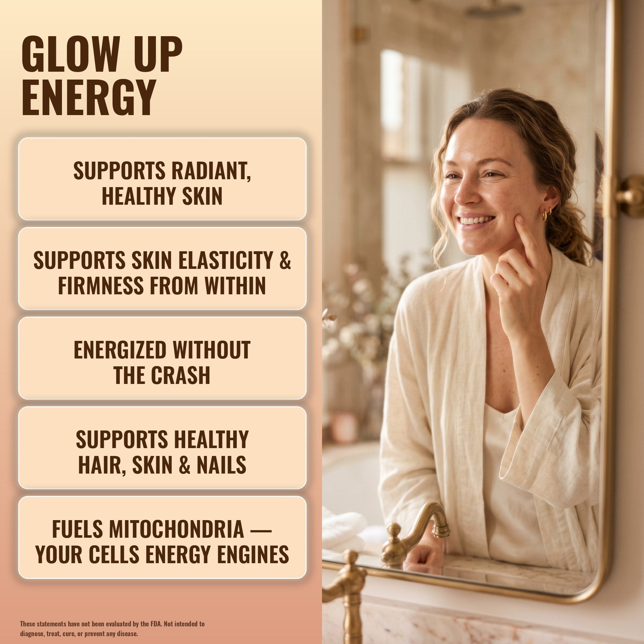 Glow Up Energy — radiant skin, elasticity, energy without the crash