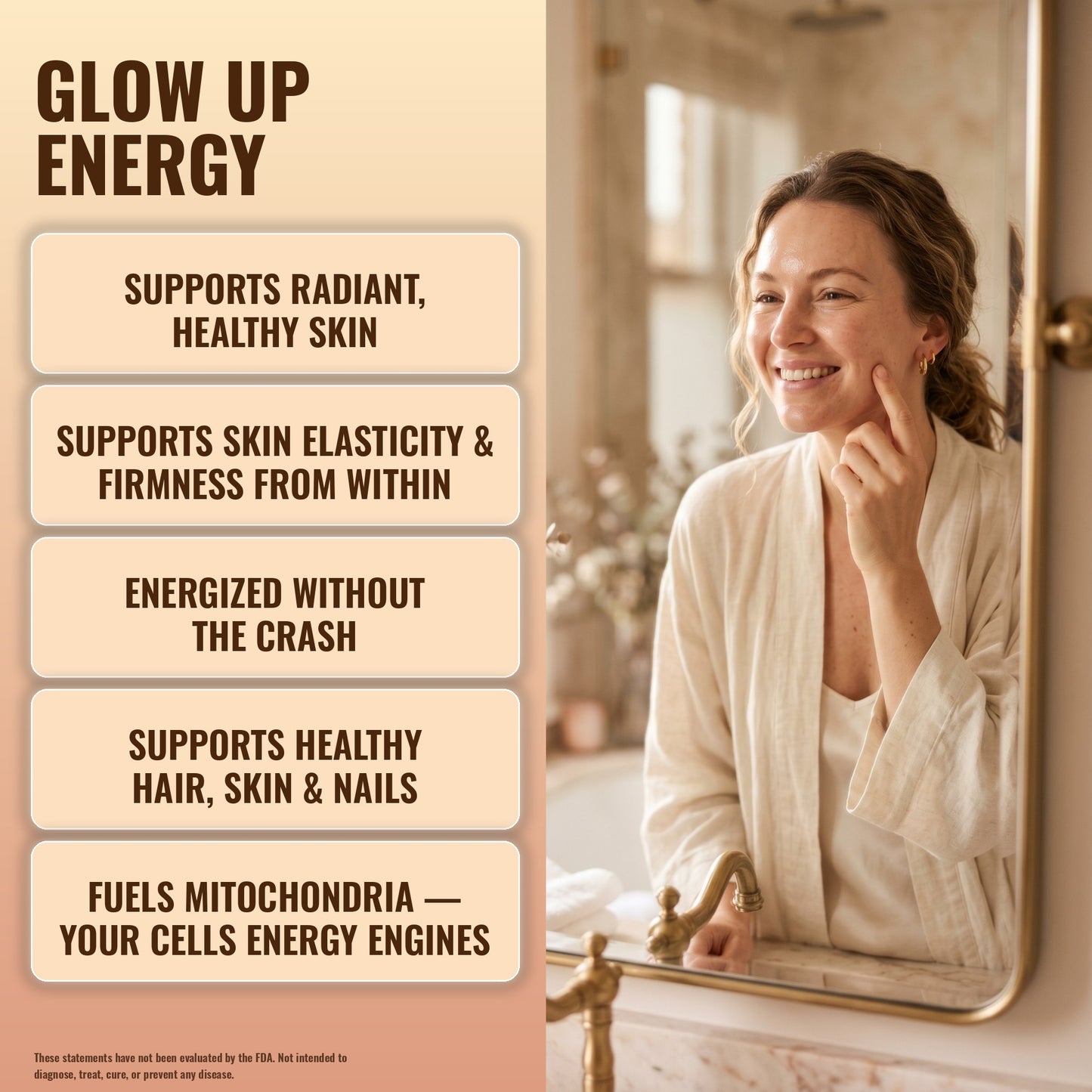 Glow Up Energy — radiant skin, elasticity, energy without the crash