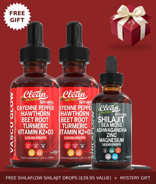 Vascu Glow + Free Gifts — Buy 2 Get 1 Free with ShilaFlow